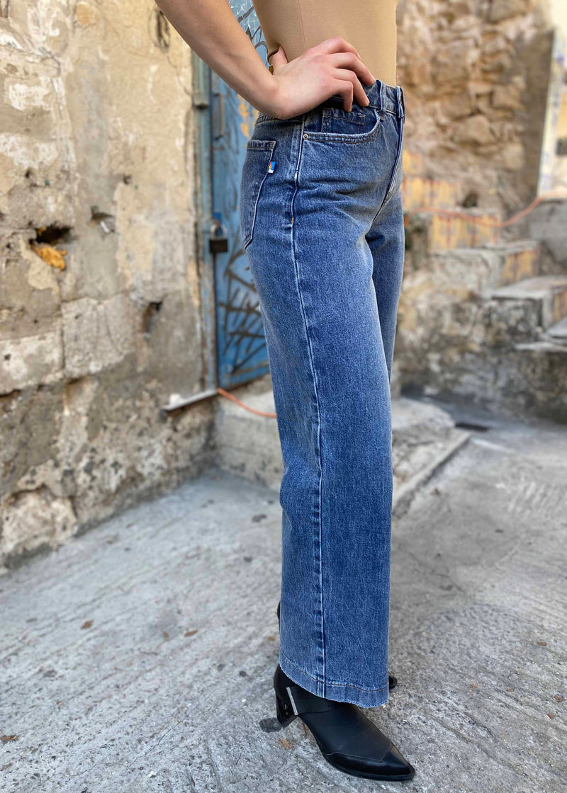 מכנסי ג׳ינס לורי | כחול