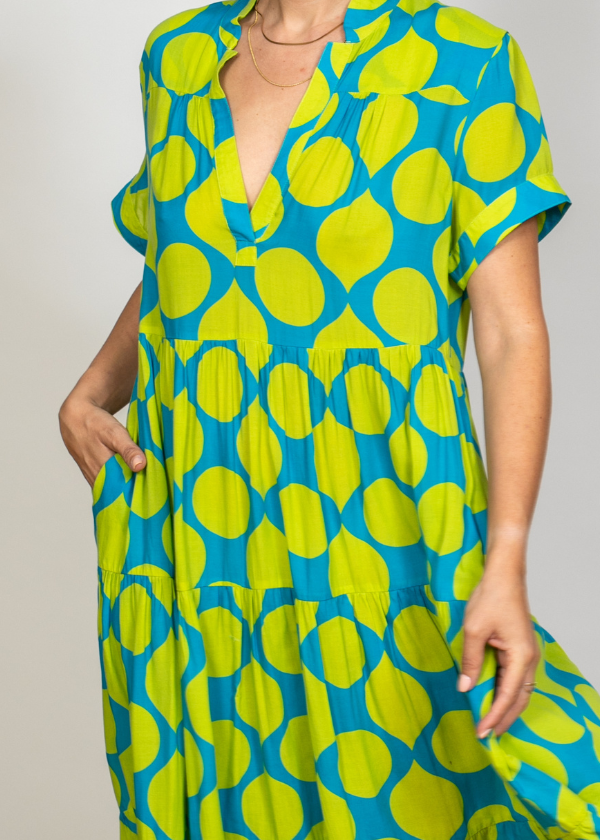 לורה נילוס  נורדית ירוקה | שמלה
