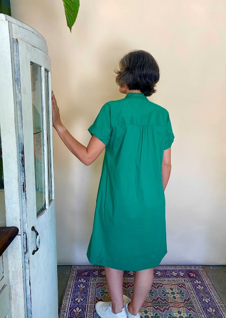 שמלת קאפרי| ירוק