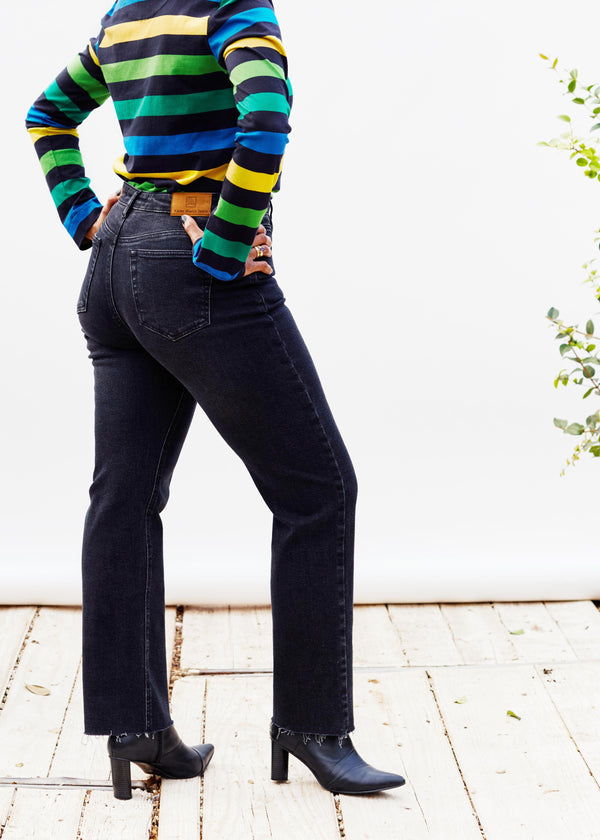 מכנסי ג׳ינס | רוקסי שחור