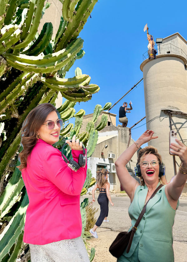 מסיבת אוזניות נודדת בשדות עם גרוביט | פעילות באסם