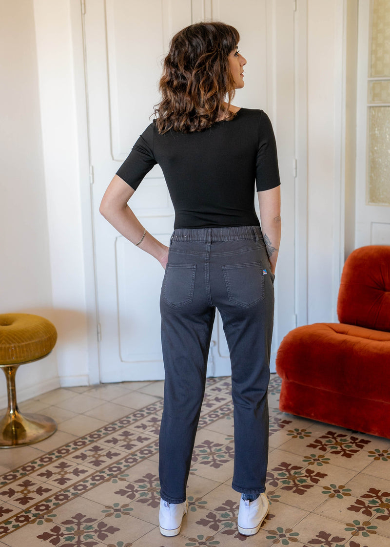 מכנסי ג׳ינס | שרלוט אפור