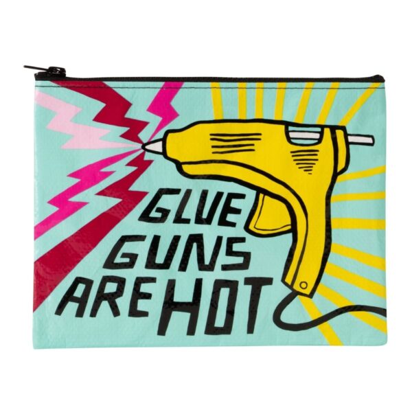 זיפר פאוץ’ glue guns are hot
